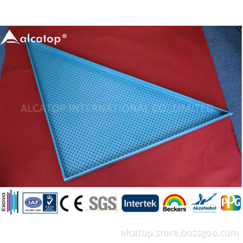 curtain wall PVDF aluminum perforated panel